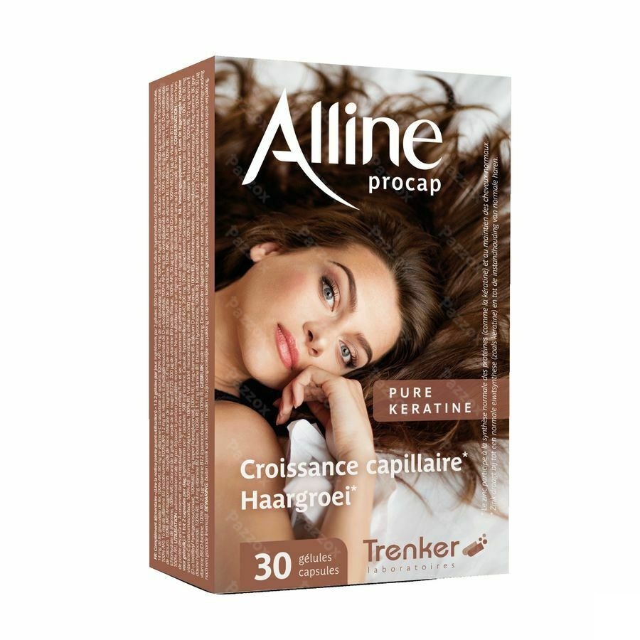 Alline Procap Voedingssupplement Haargroei 30 Capsules