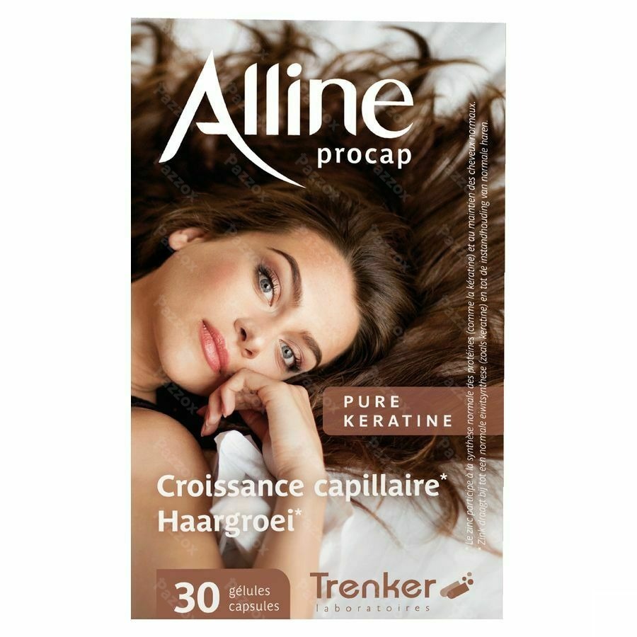 Alline Procap Voedingssupplement Haargroei 30 Capsules