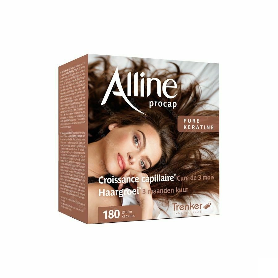 Alline Procap Voedingssupplement Haargroei 180 Capsules