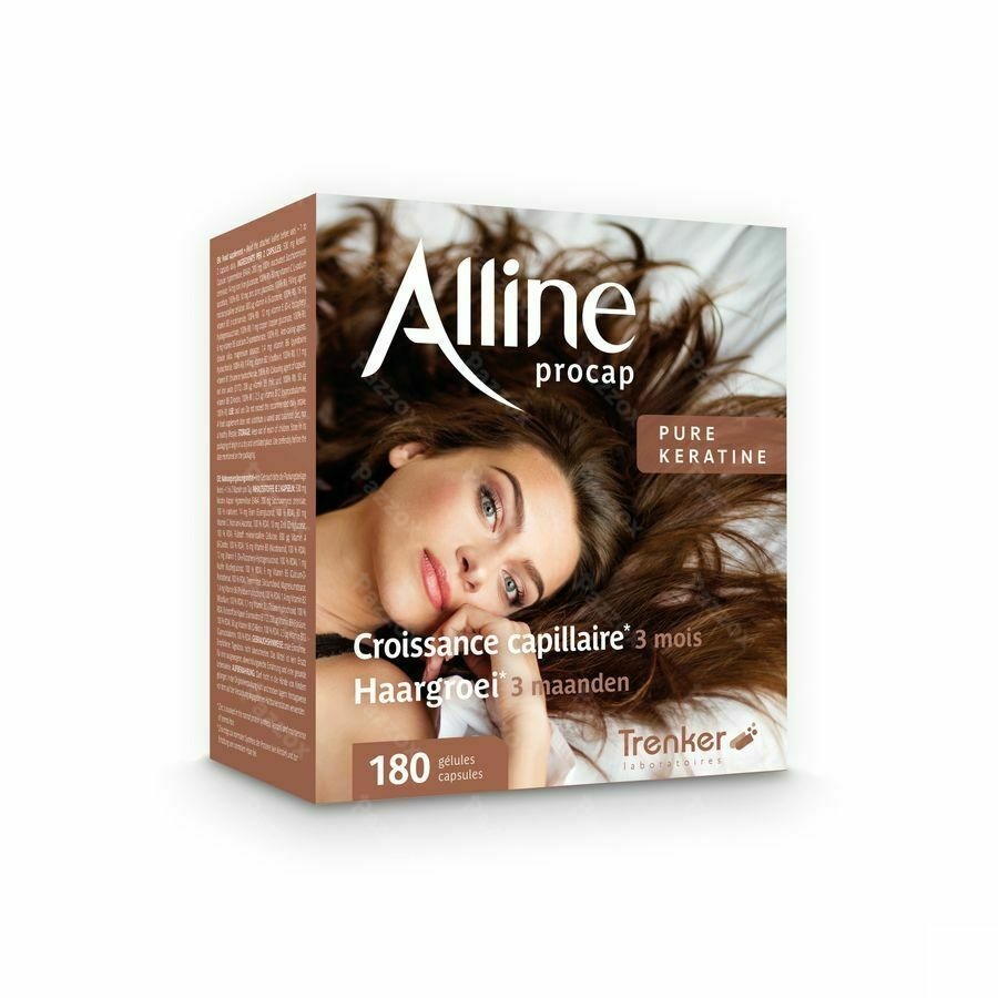 Alline Procap Voedingssupplement Haargroei 180 Capsules