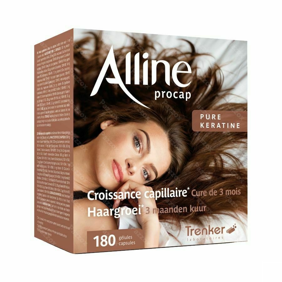 Alline Procap Voedingssupplement Haargroei 180 Capsules