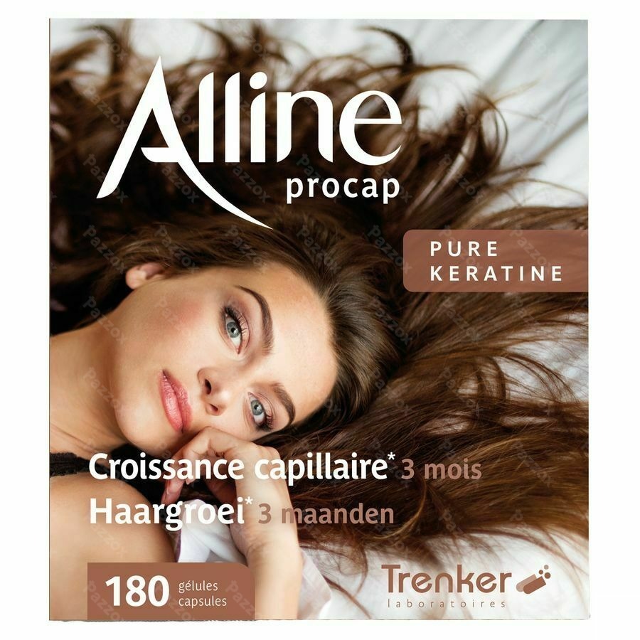 Alline Procap Voedingssupplement Haargroei 180 Capsules