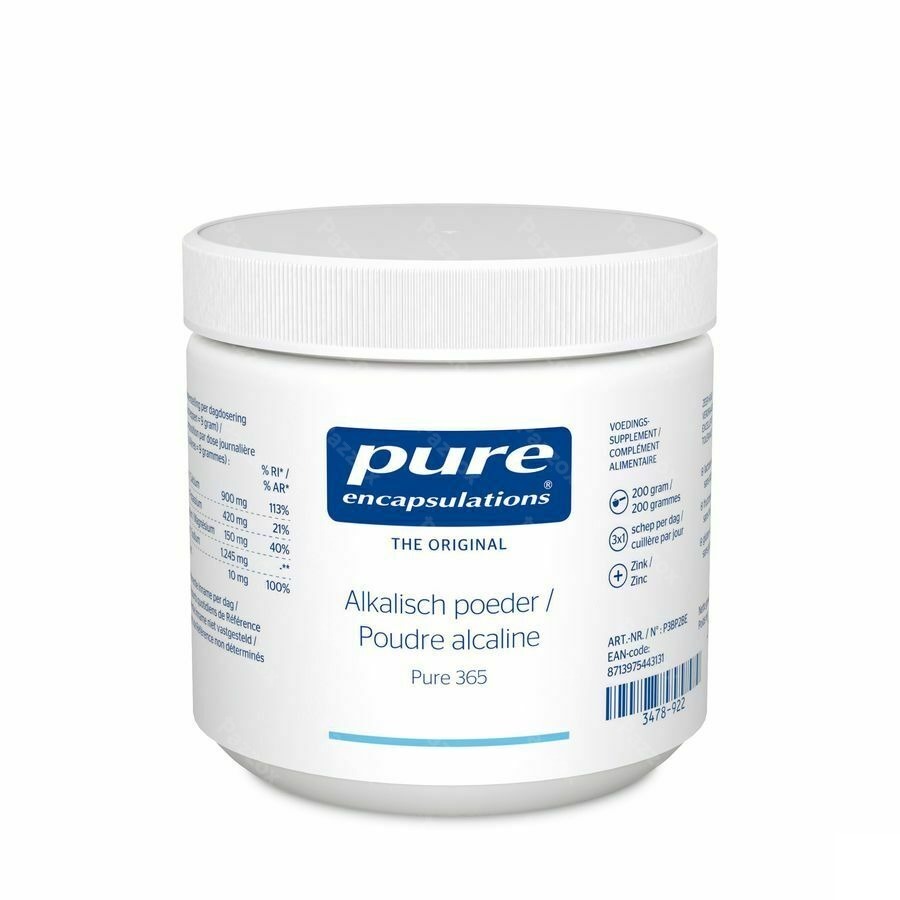 Pure Encapsulations Alkalisch Poeder 200g