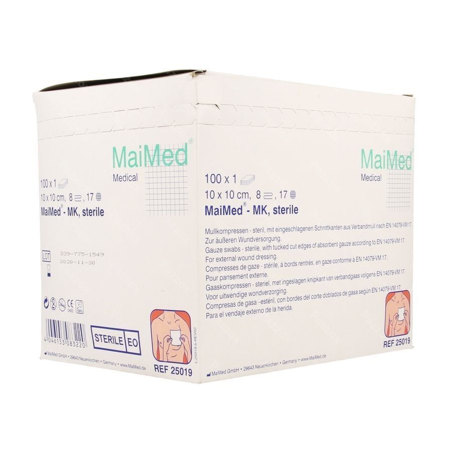Maimed 10x10cm Kompres Steriel 100