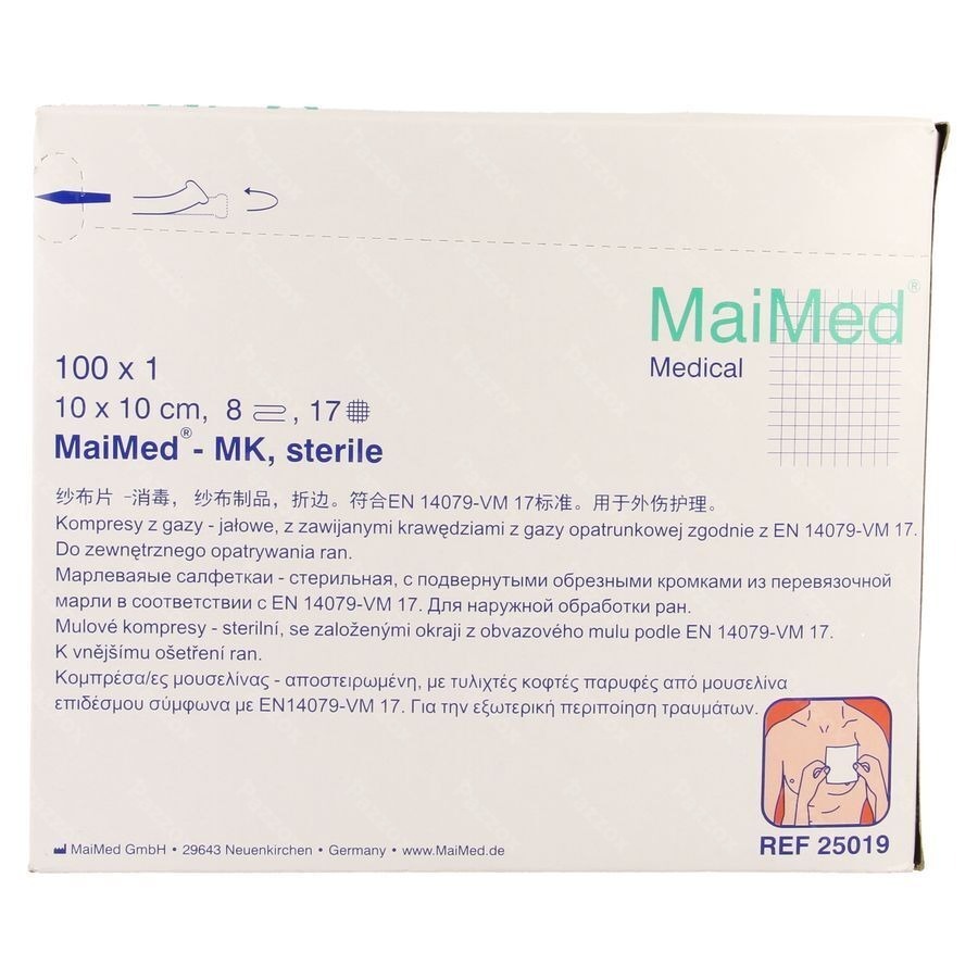 Maimed 10x10cm Kompres Steriel 100