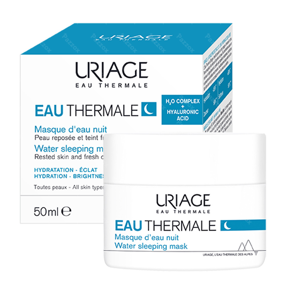 Uriage Vochtinbrengend Nachtmasker 50ml