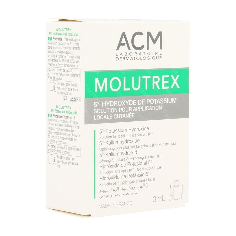 Molutrex 5% Opl Cutaan Fl 3ml