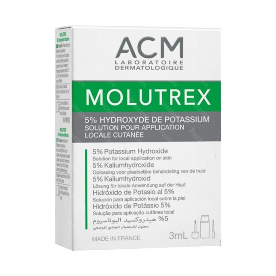 Molutrex 5% Opl Cutaan Fl 3ml