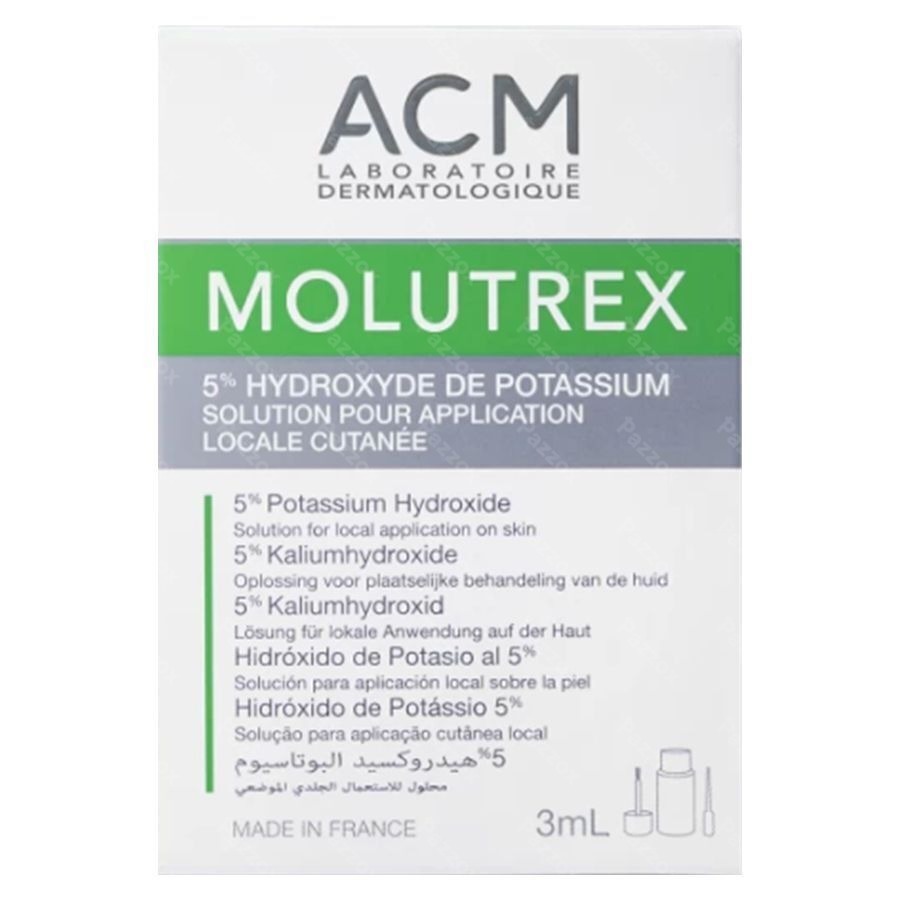 Molutrex 5% Opl Cutaan Fl 3ml