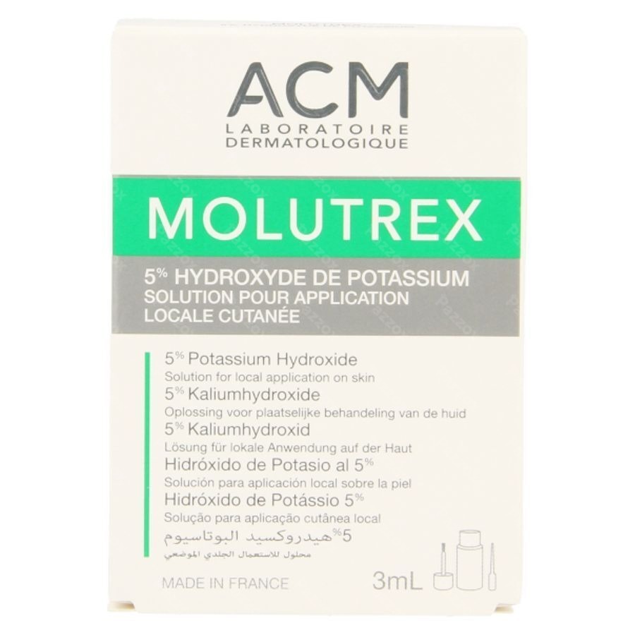 Molutrex 5% Opl Cutaan Fl 3ml