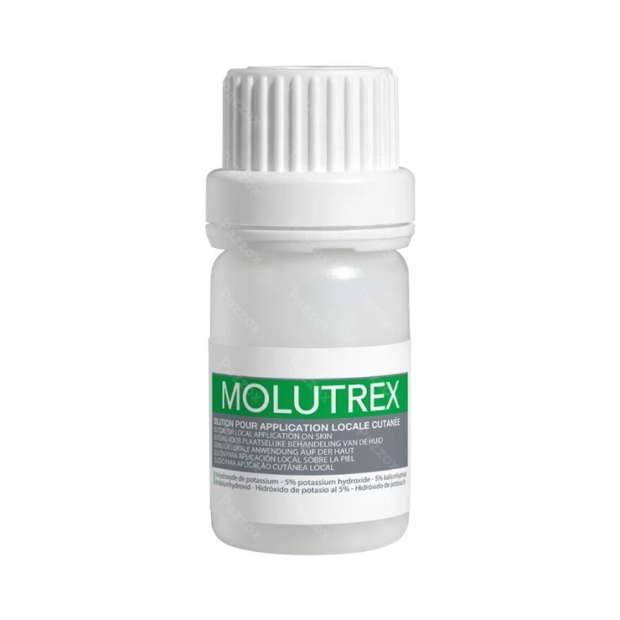 Molutrex 5% Opl Cutaan Fl 3ml
