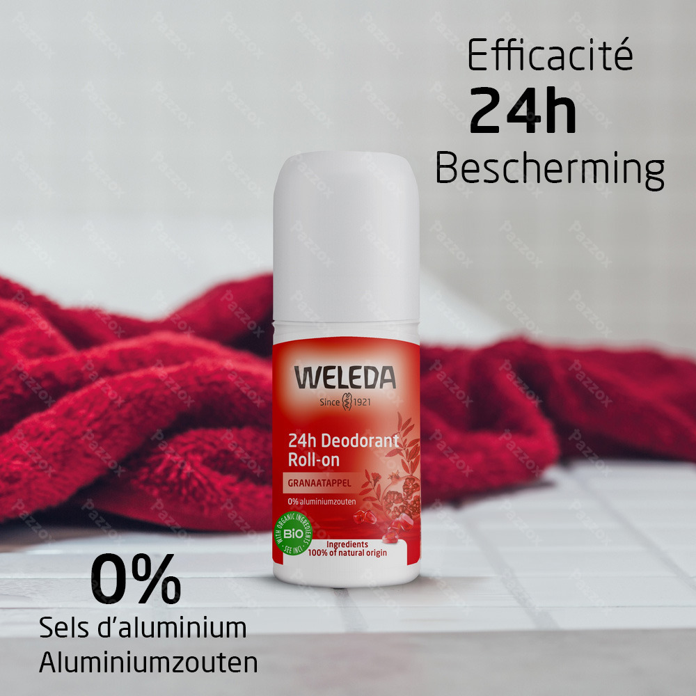 Weleda Deodorant Granaatappel 24h Roll-on 50ml