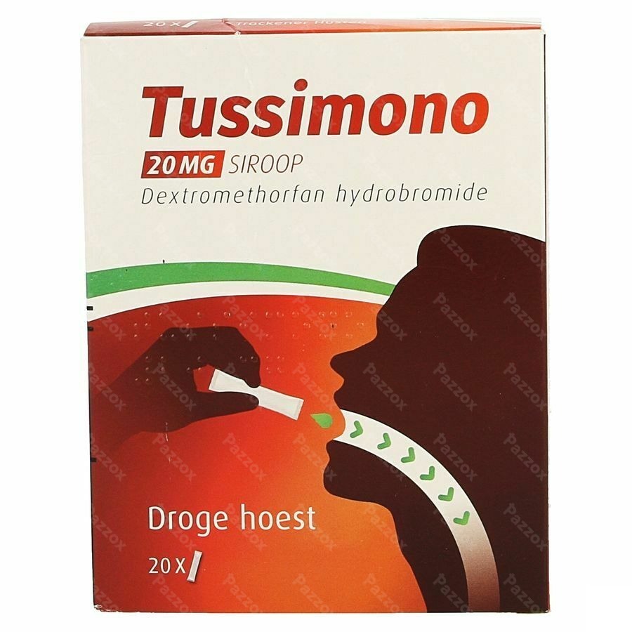 Tussimono 20mg Siroop Zakje 20
