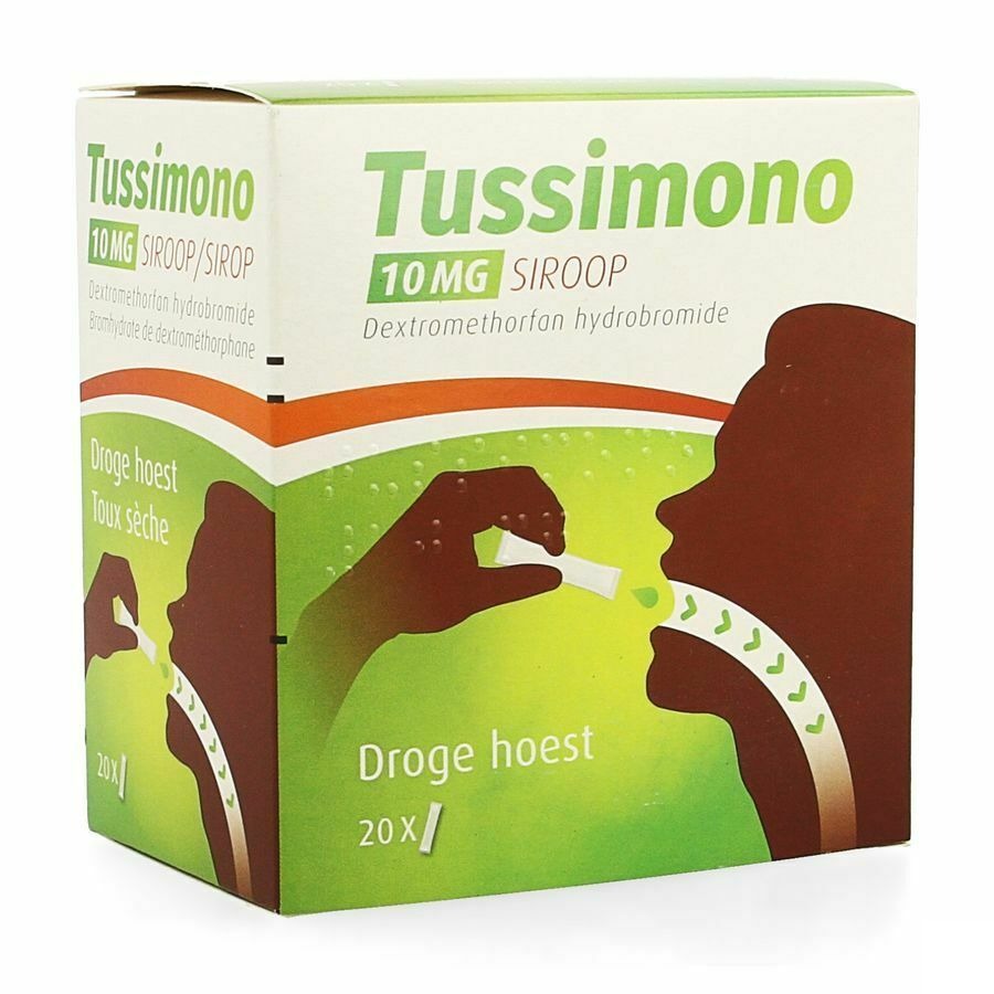 Tussimono 10mg Siroop Zakje 20