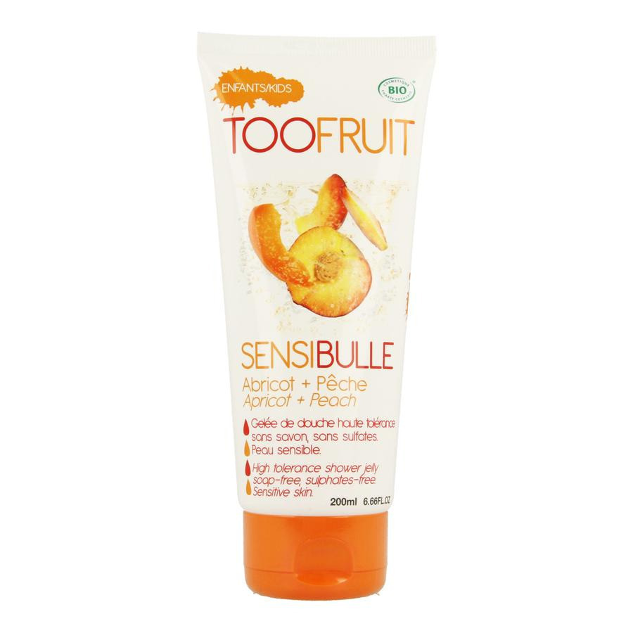 Too Fruit Sensibulle Perzik-abrik.douche Tbe 200ml