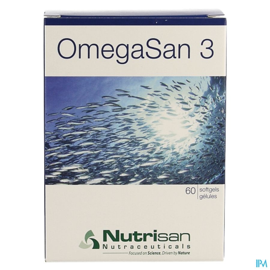 Omegasan 3 Nf 60 Softgels  Nutrisan