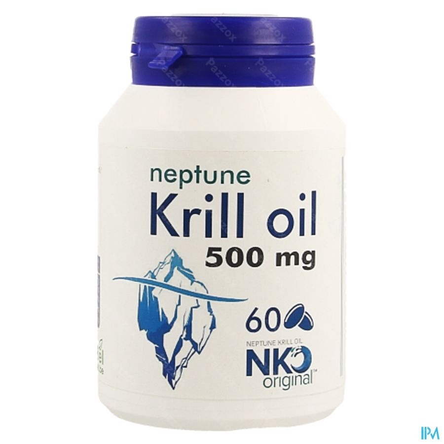 Soria Neptune Krill Oil 500mg Pot Parels 60