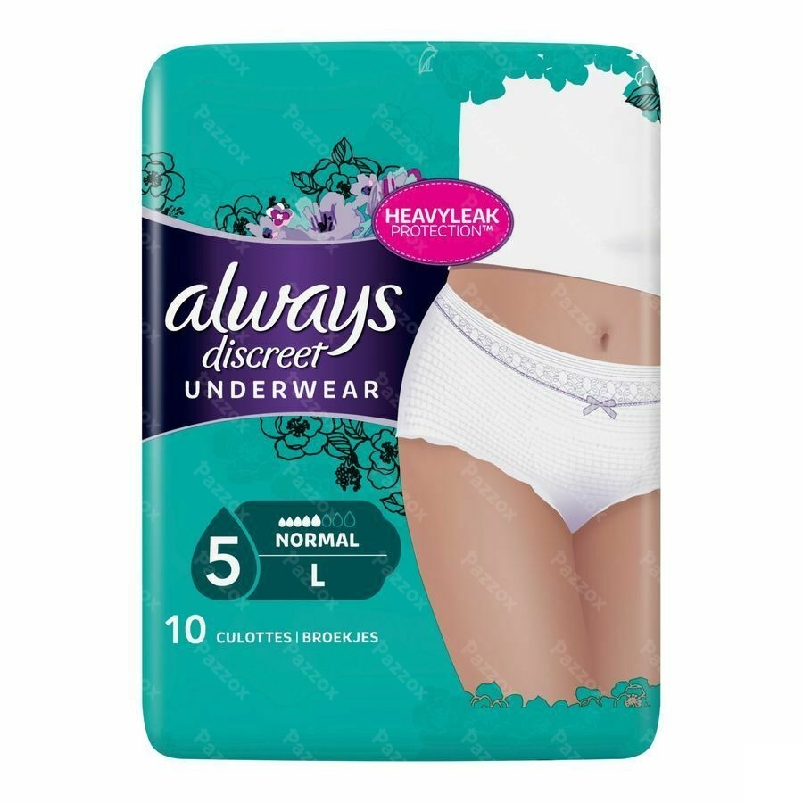 Always Discreet Incontinence Pants l Lage Taille10