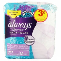 Always Discreet Incontinence Pants M Lage Taille12