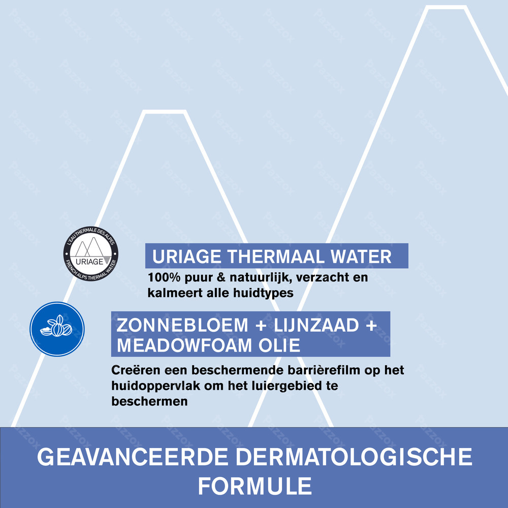 Uriage Bébé Reinigende Verzorging Luierwissel 500ml