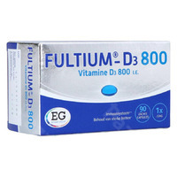 Fultium-D3 800IE Vitamine D 90 Zachte Capsules