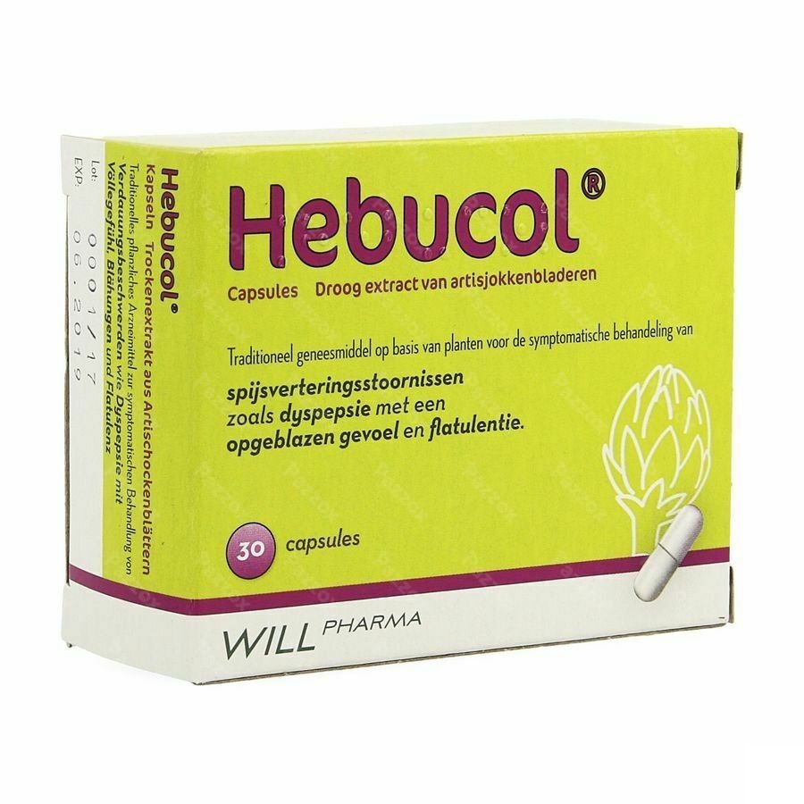 Hebucol Nf Caps 30 X 400mg Verv.1509330