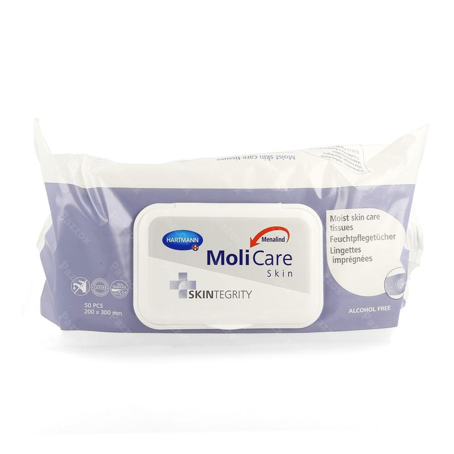 Molicare Skin Vochtige Doekjes50 P/s