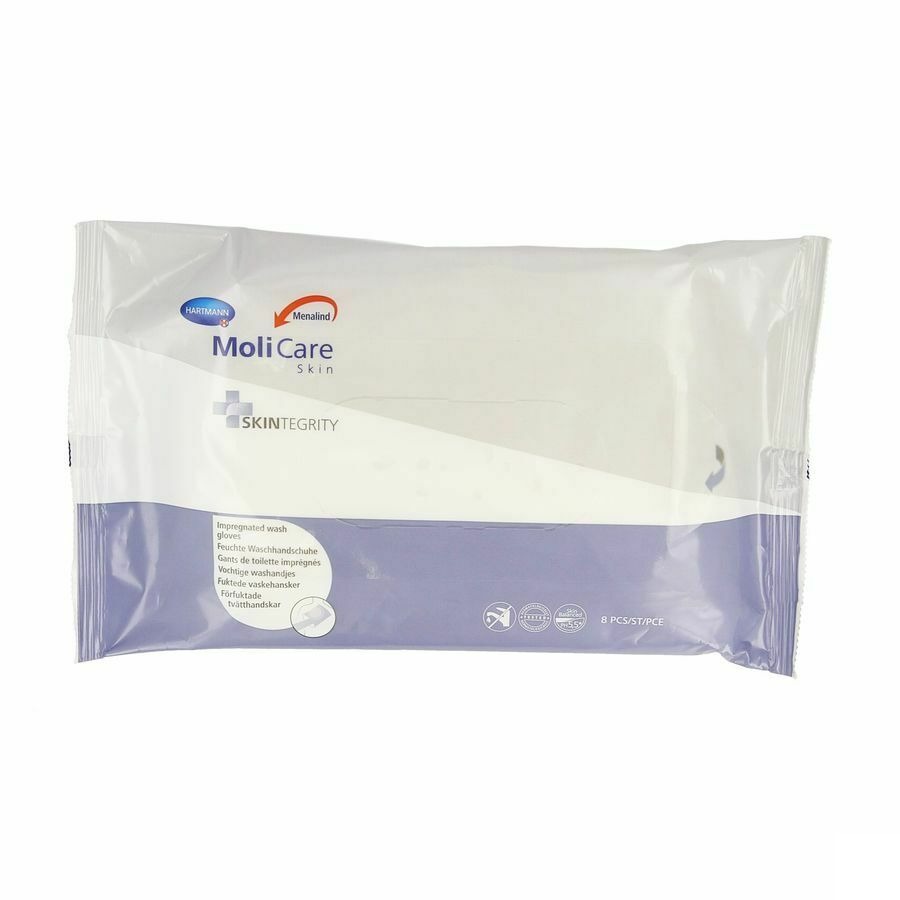 Molicare Skin Washandjes 8 P/s