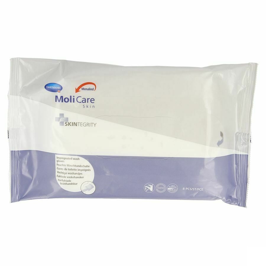 Molicare Skin Washandjes 8 P/s