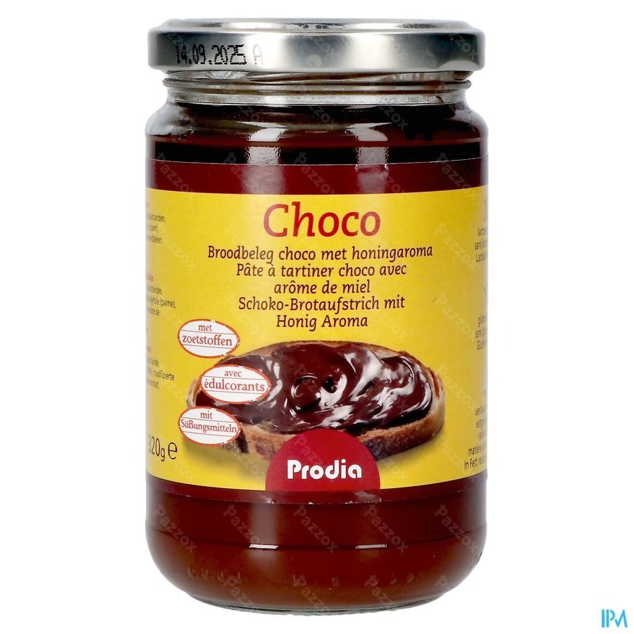 Prodia Broodbeleg Choco Ar. Miel 320g 3807 Revogan