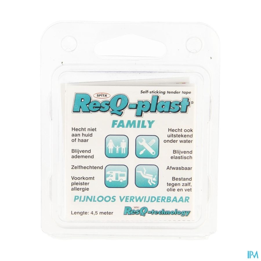 Resq-plast Family 4,5mx25mm Blauw 1