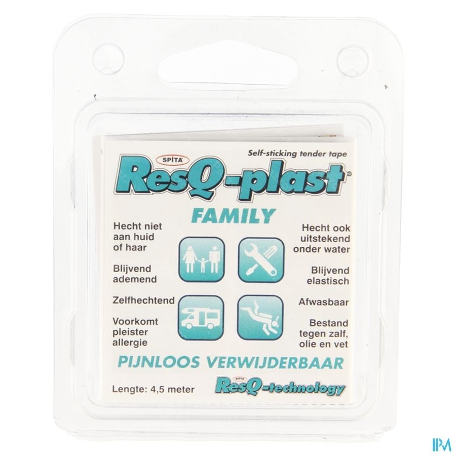 Resq-plast Family 4,5mx25mm Blauw 1