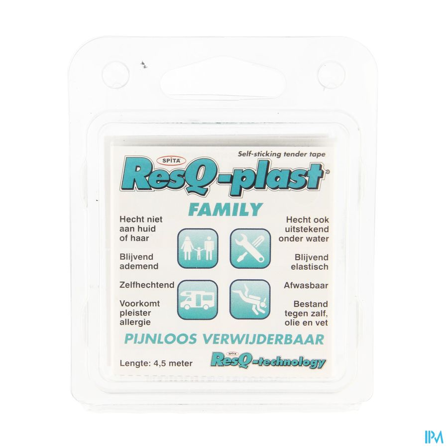 Resq-plast Family 4,5mx25mm Groen 1 afbeelding 1