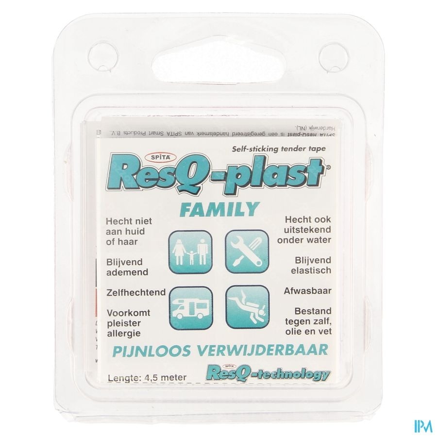 Resq-plast Family 4,5mx25mm Roze 1