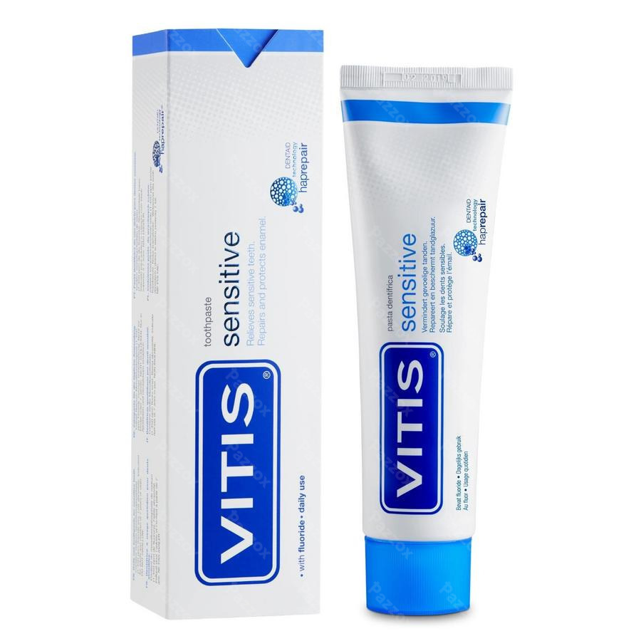 Dicteren Goodwill Gemengd Vitis Sensitive Tandpasta 75ml 32352 kopen - Pazzox, online apotheek