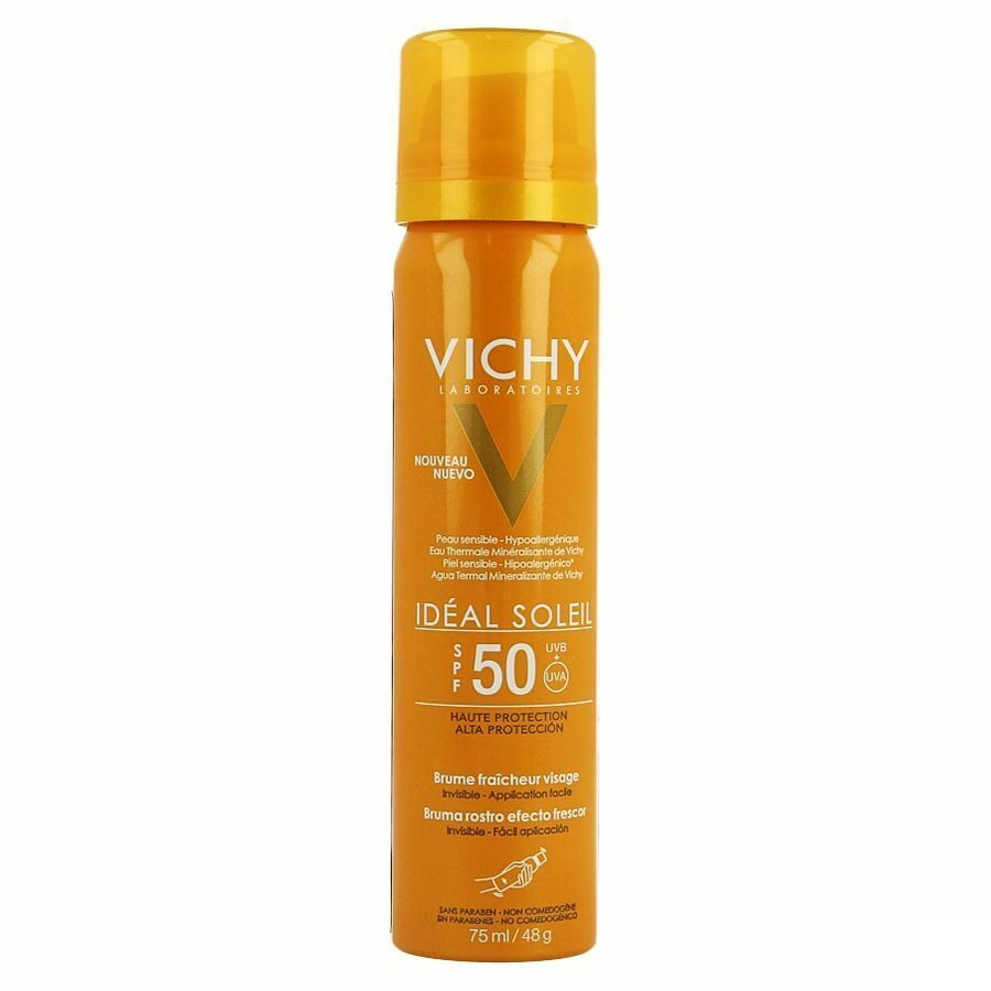 Vichy Ideal Soleil Frisse Gezichtsmist Ip50 75ml