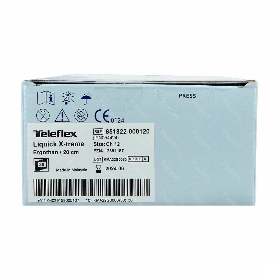 Liquick X-treme Ergothan Blaassonde 20cm Ch12 30