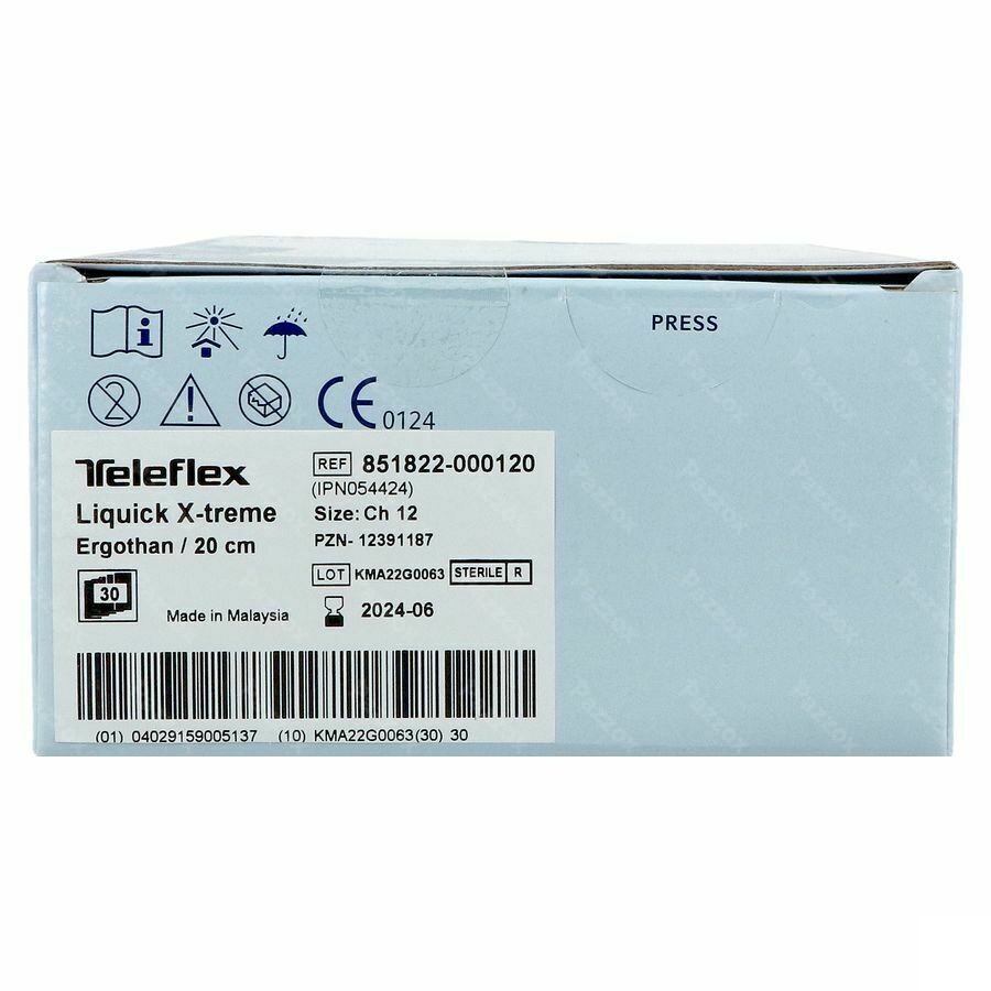 Liquick X-treme Ergothan Blaassonde 20cm Ch12 30