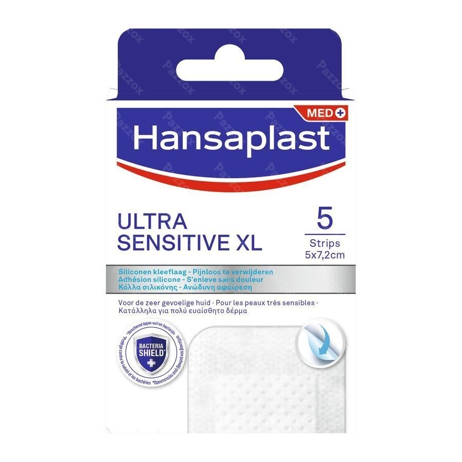 Hansaplast Silicone Soft Xl Strips 5