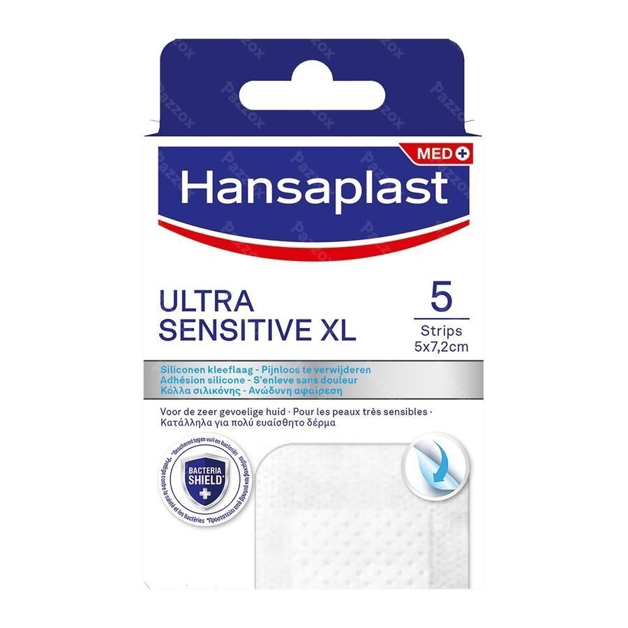 Hansaplast Silicone Soft Xl Strips 5