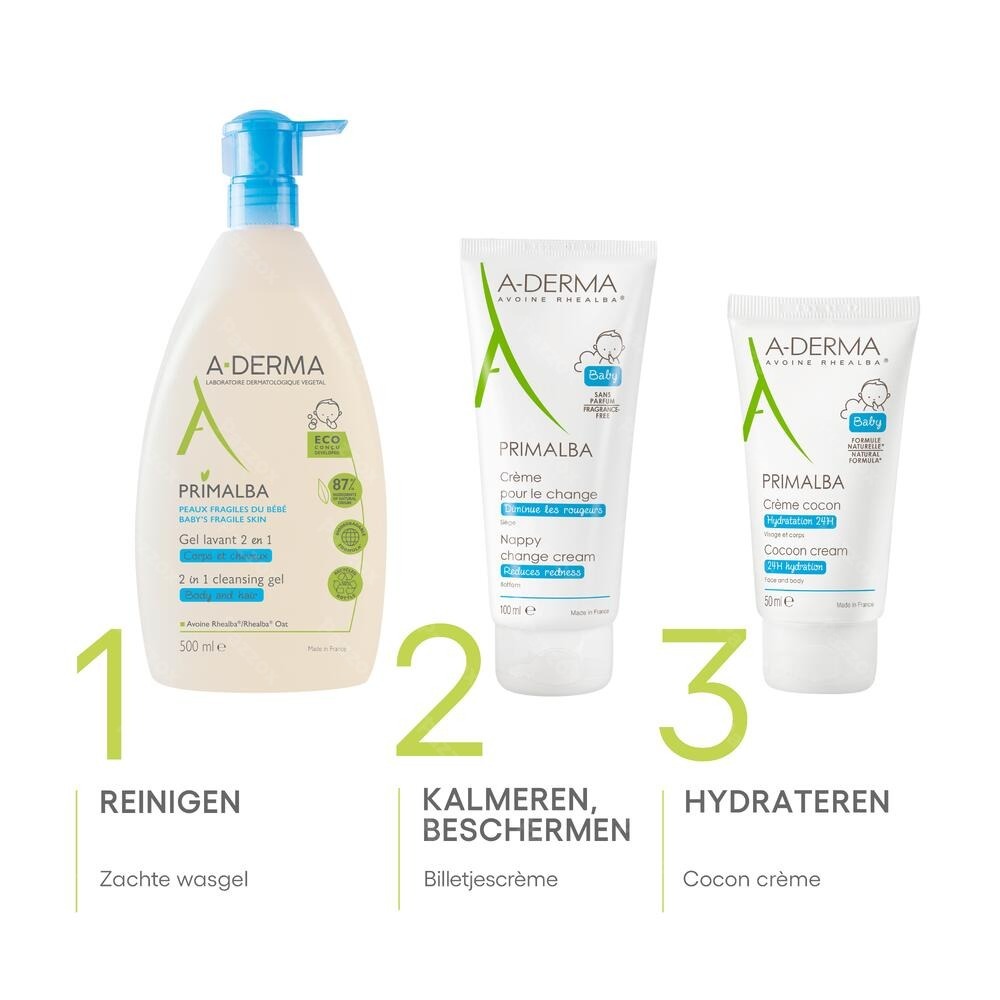 Aderma Primalba Creme Cocon Zachtheid 200ml