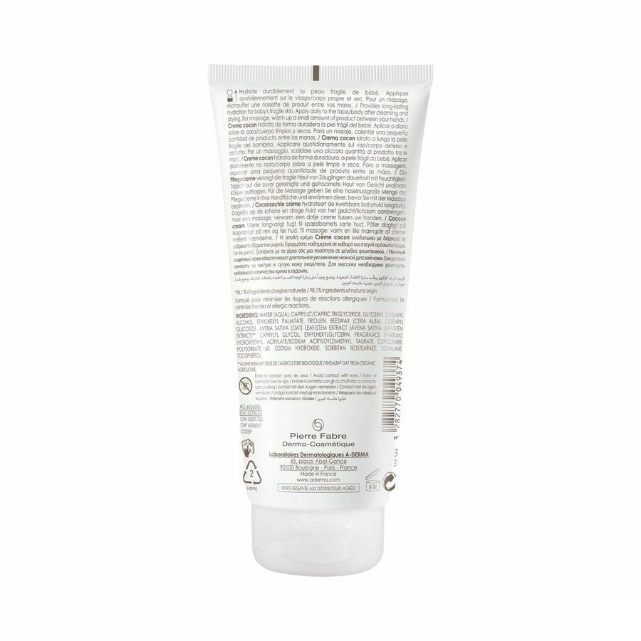 Aderma Primalba Creme Cocon Zachtheid 200ml