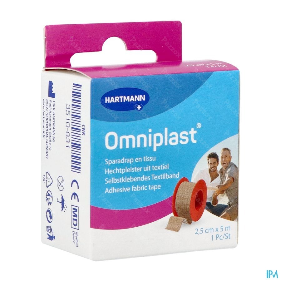 Omniplast 2,5cmx5m 1 P/s