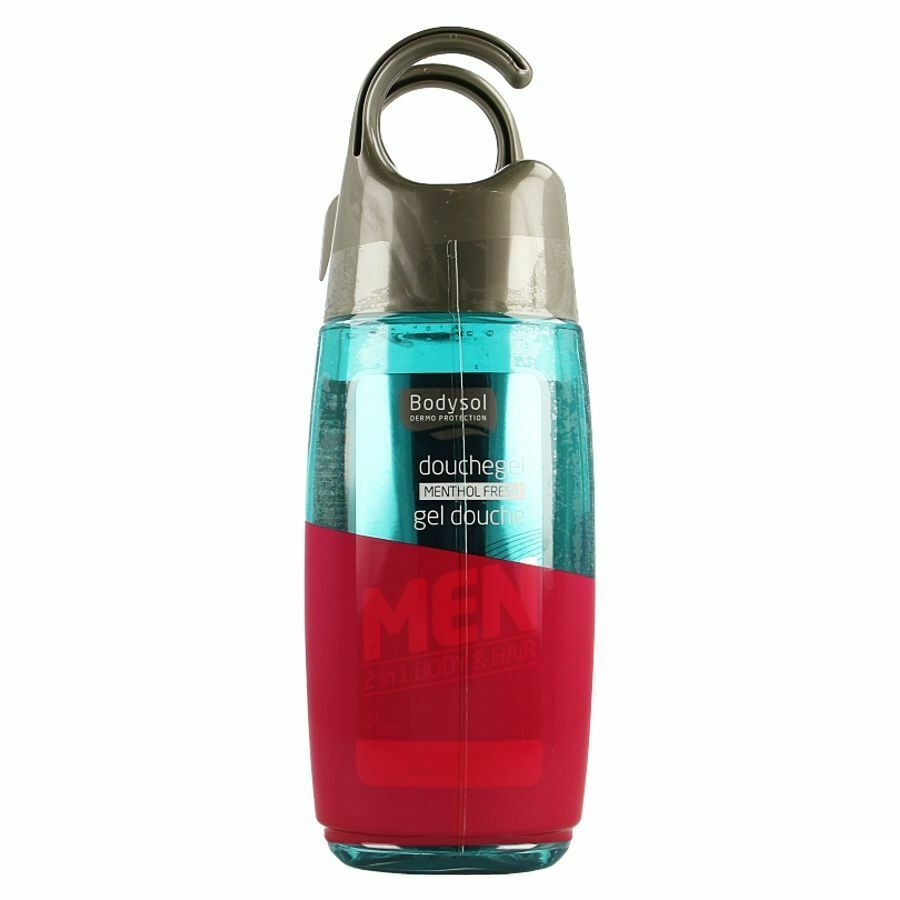 Bodysol Men Douchegel Menthol 2x250ml 2e -50%
