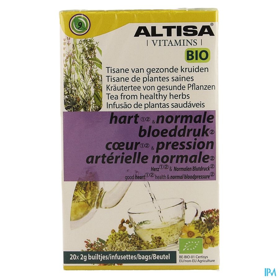 Altisa Tisane Bloeddruk Bio 20x2g