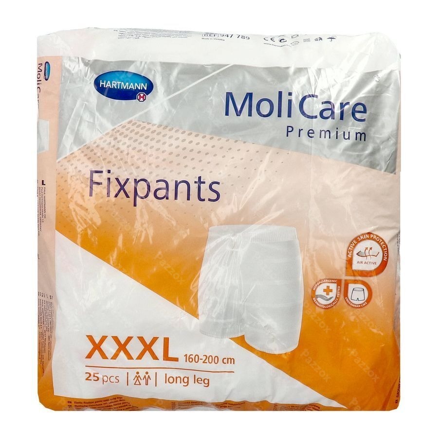 Molicare Pr Fixpnt Longl Xxxl 25 P/s