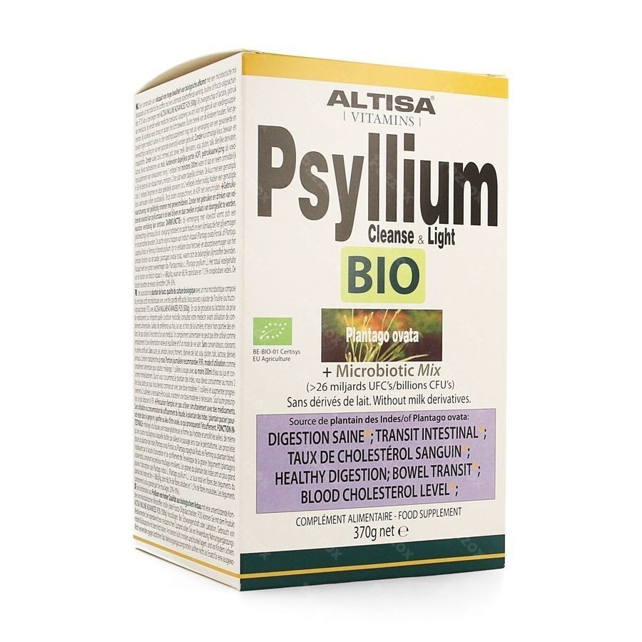 Altisa Cleanse&light Psyllium Probiotica Bio 370g