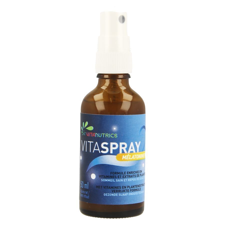 Vitanutrics Vitaspray Melatonine Spray 50ml afbeelding 1