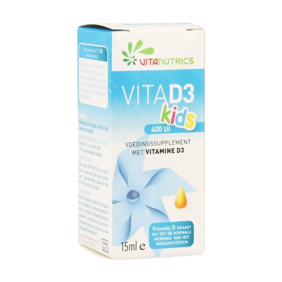 Vitad3 400ui Kids Vitanutrics Gutt 15ml
