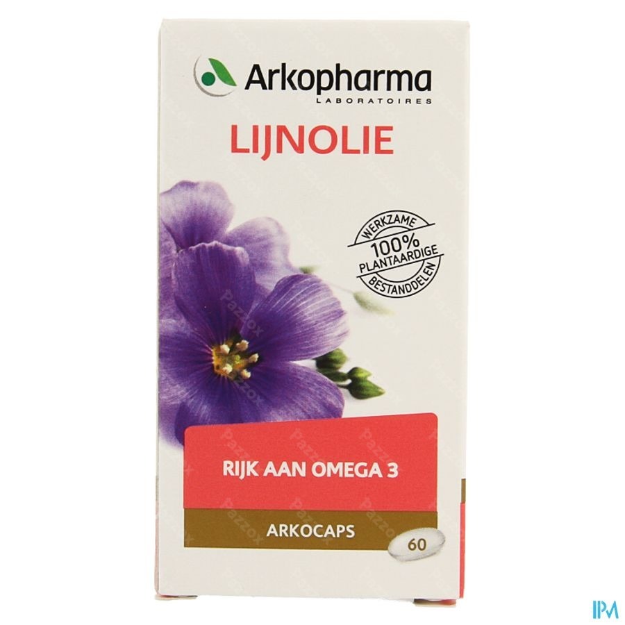 Arkocaps Lijnzaadolie 60